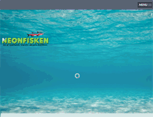 Tablet Screenshot of neonfisken.com